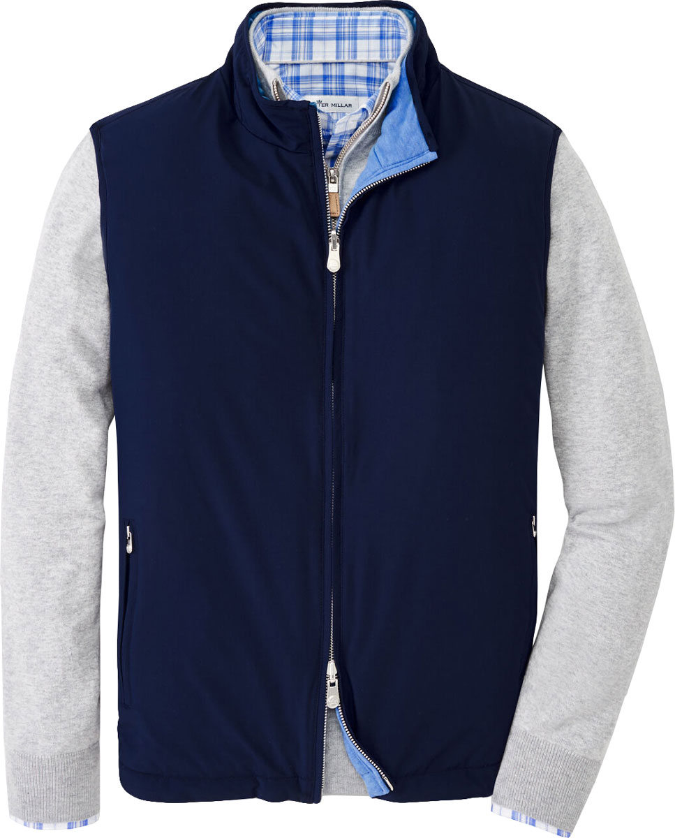 Peter Millar Crown Soft Reversible FullZip Golf Vests